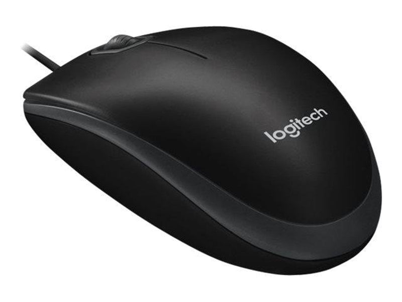 Logitech B100 Optical Mouse Schwarz - Maus (Schwarz)