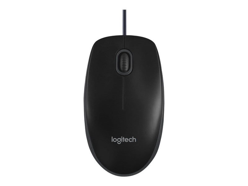 Logitech B100 Optical Mouse Schwarz - Maus (Schwarz)