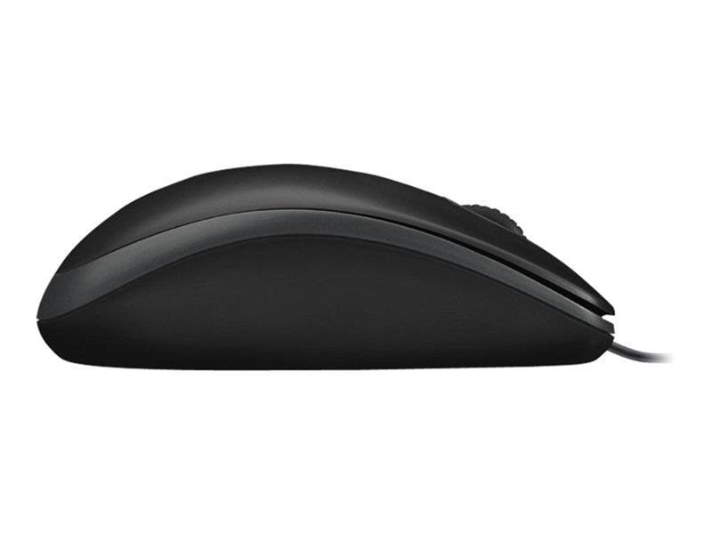 Logitech B100 Optical Mouse Schwarz - Maus (Schwarz)