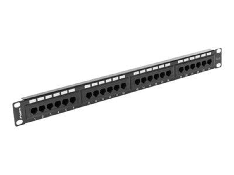 Lanberg PPU6-1024-B - patch panel - 1U - 19"