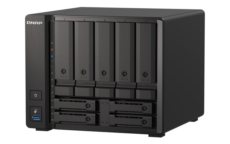 QNAP TurboStation TS-h973AX-8G 9 Einschübe NAS-Server Leergehäuse (TS-h973AX-8G)