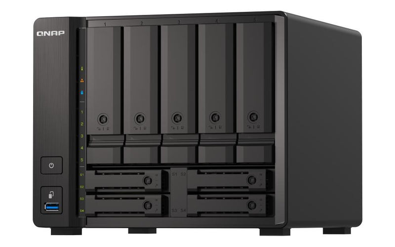 QNAP TurboStation TS-h973AX-32G 9 Einschübe NAS-Server Leergehäuse (TS-h973AX-32G)