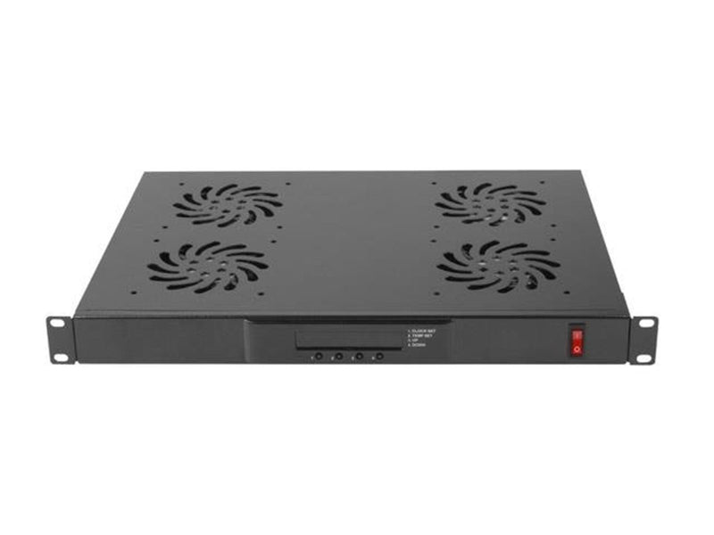 Lanberg AK-1503-B - 1U - Ventilation Fan Unit