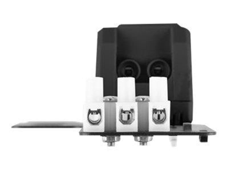 Lanberg AK-1505-B Closed Loop Thermostat 10A for Rack Cabinets with 19" Ear and Terminal Block Black
