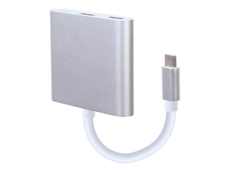 Gembird A-CM-HDMIF-02-SV  adapter USB type