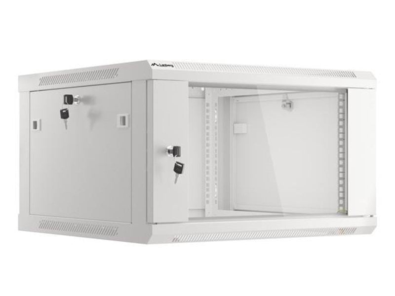 Lanberg WF01-6606-10S - 6U - Wall Mount Rack Cabinet