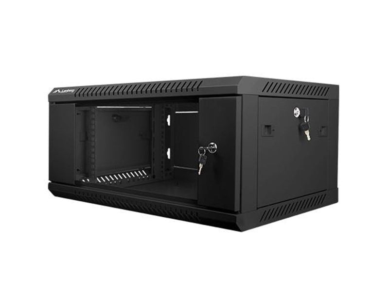 Lanberg WF01-6404-10B - 4U - Wall Mount Rack Cabinet