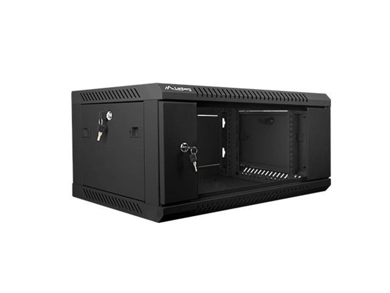 Lanberg WF01-6404-10B - 4U - Wall Mount Rack Cabinet