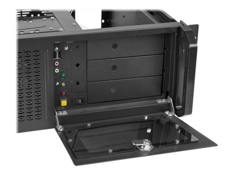 Lanberg - rack-mountable - 4U - ATX - Gehäuse - Server (Rack) - Schwarz