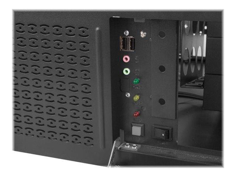 Lanberg - rack-mountable - 4U - ATX - Gehäuse - Server (Rack) - Schwarz