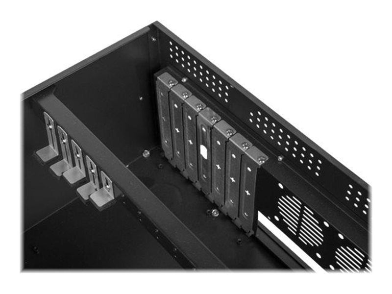 Lanberg - rack-mountable - 4U - ATX - Gehäuse - Server (Rack) - Schwarz