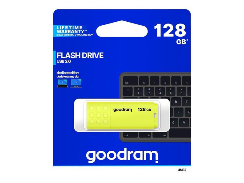 GOODRAM Pendrive GoodRam UME2 UME2-1280Y0R11 (128GB USB 2 - 128GB - USB-Stick