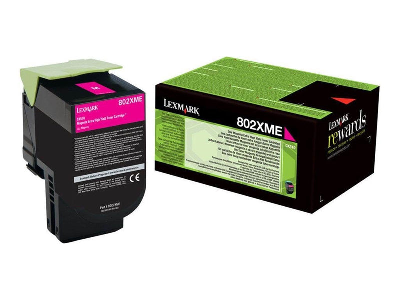 Lexmark Laser Toner Cartridge 802XME - Tonerpatrone Magenta