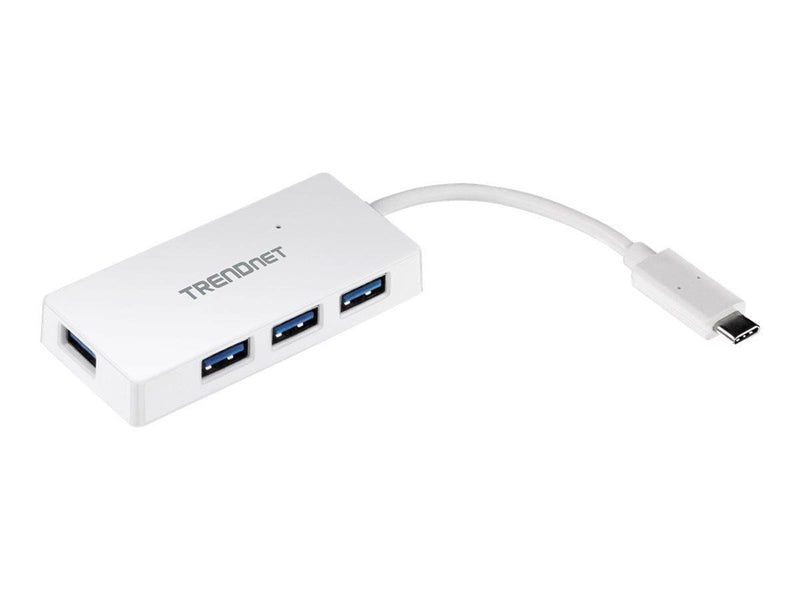 TRENDnet TUC-H4E - hub - 4 ports USB-Hubs - 4 - Weiß