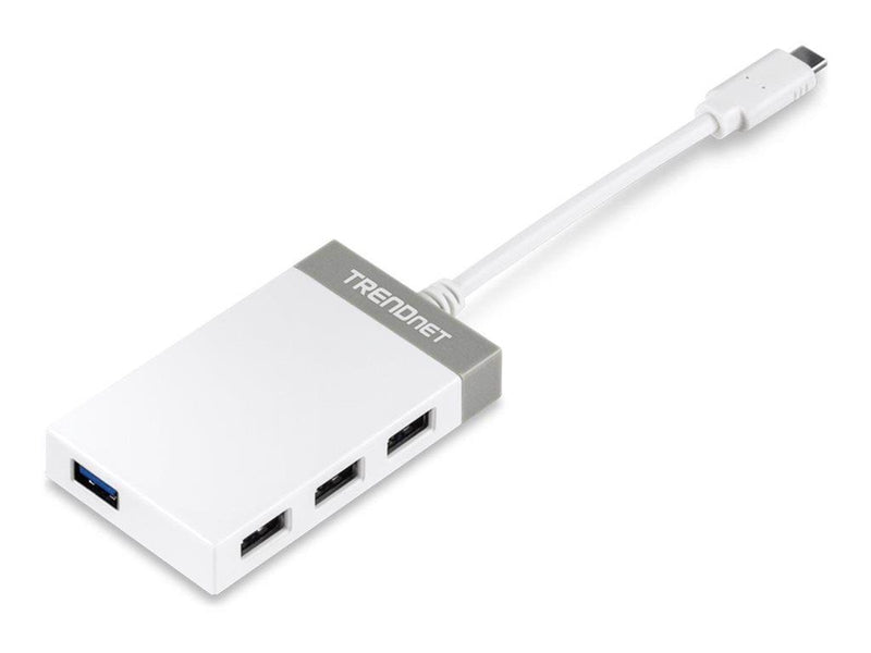 TRENDnet TUC-H4E - hub - 4 ports USB-Hubs - 4 - Weiß