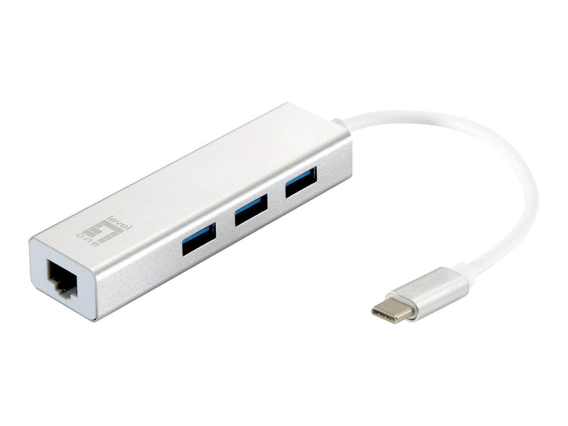 LevelOne USB-0504 - hub - 3 ports USB-Hubs - 3 - Weiß