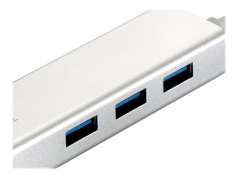 LevelOne USB-0504 - hub - 3 ports USB-Hubs - 3 - Weiß