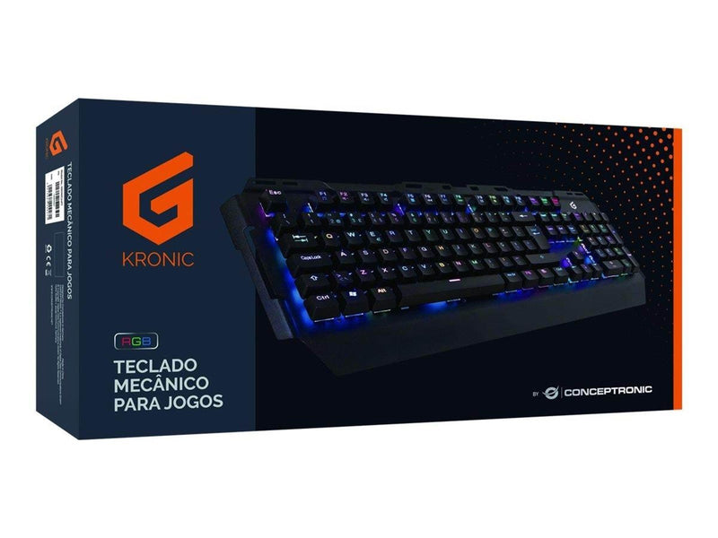 Conceptronics KRONIC - Tastaturen - Portugiesisch - Schwarz