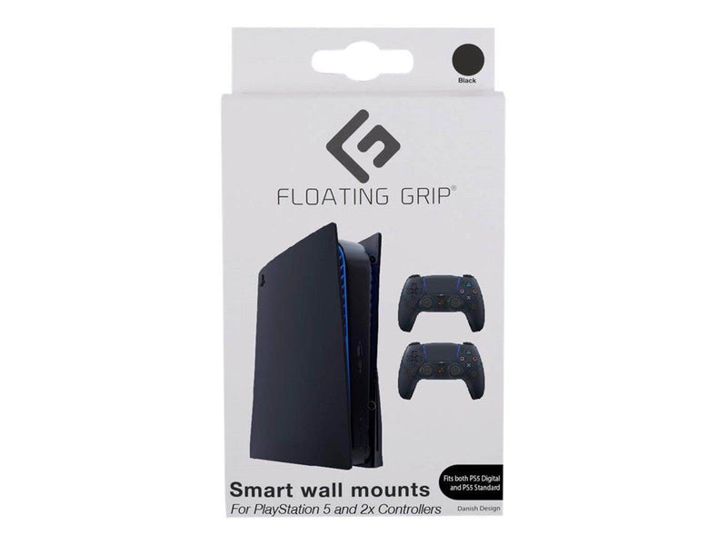 Floating Grip Playstation 5 wall mount Bundle - Black 10 kg