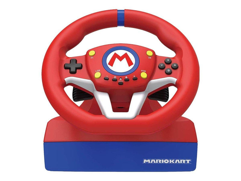 HORI Mario Kart Racing Wheel Pro Mini - Wired Wheel, gamepad and pedals set - Nintendo Switch