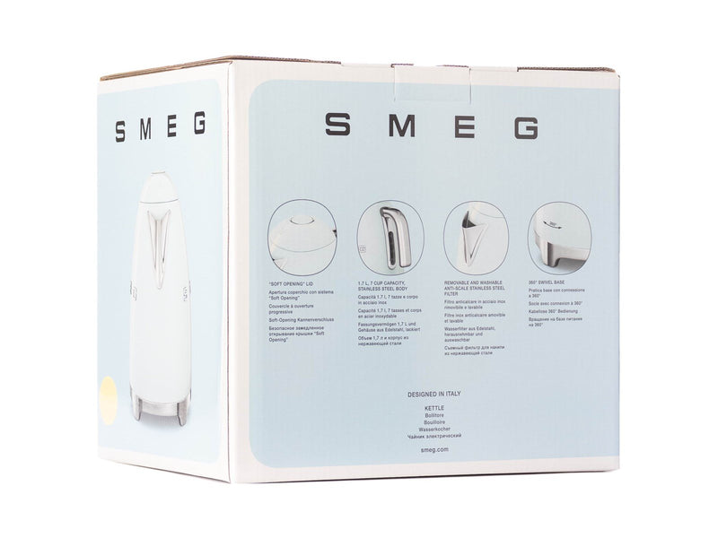SMEG Wasserkocher 50's Style - Creme - 2400 W
