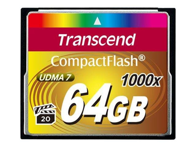 Transcend Compact Flash 1000x - 64GB
