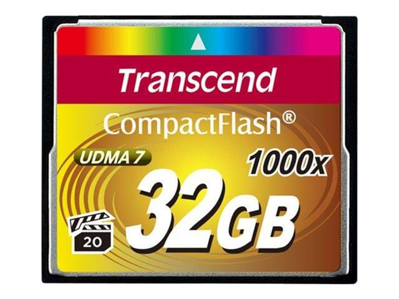 Transcend Compact Flash 1000x - 32GB