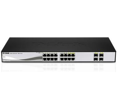 D-Link DGS-1210-16 12-Port Gigabit 4-Port Gigabit SFP Switch