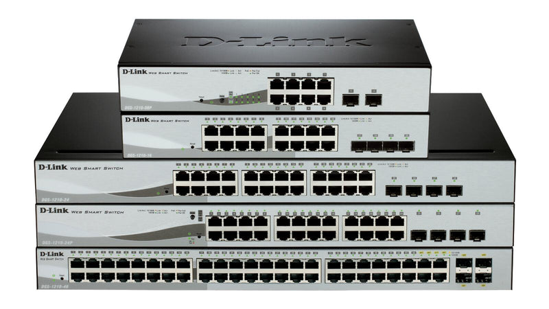 D-Link DGS-1210-16 12-Port Gigabit 4-Port Gigabit SFP Switch