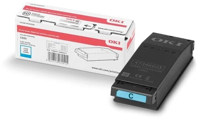 OKI Original Toner - cyan 6.000 Seiten (09006127)