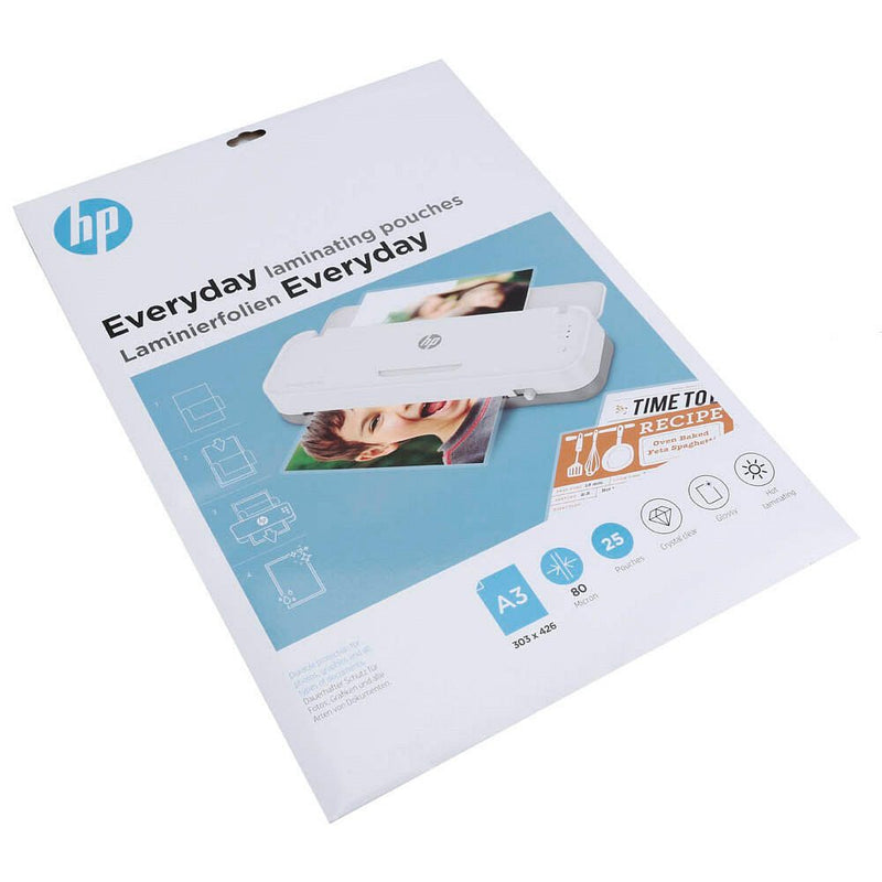 HP Everyday Laminierfolien glänzend für A3 80 micron - 25 Stück