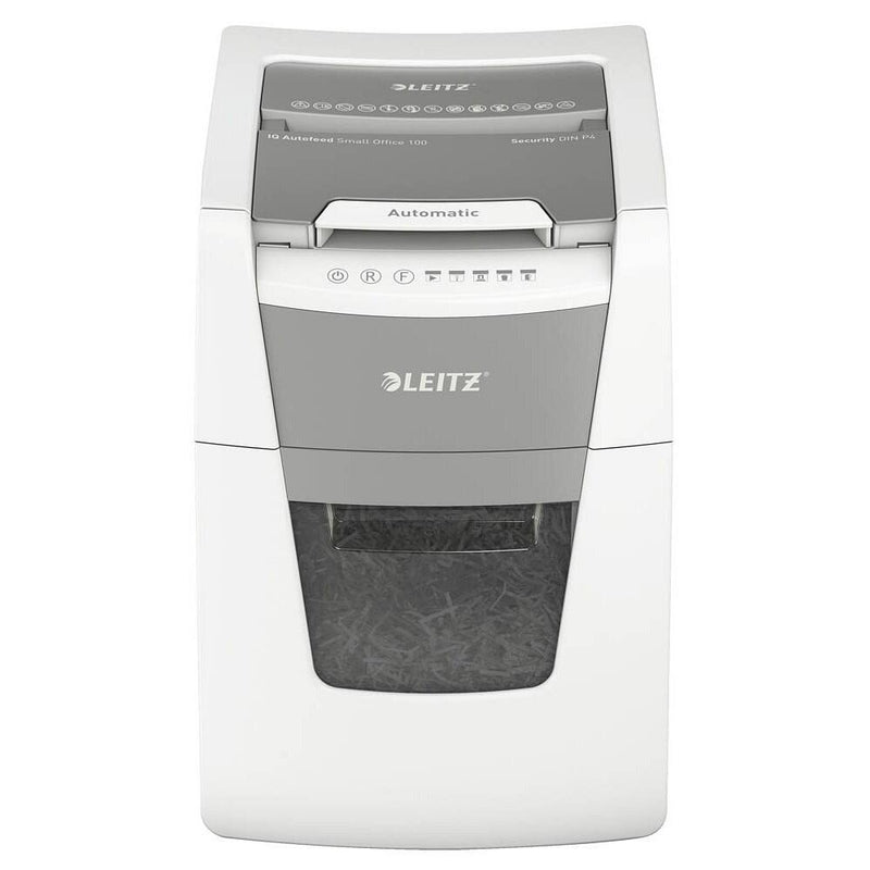 LEITZ IQ Autofeed Small Office 100 Aktenvernichter