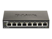 D-Link DGS 1100-08V2 - Switch - Smart - 8 x 10/100/1000 - Desktop - AC 100/240 V