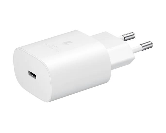 Samsung Ladeadapter mit Schnellladefunktion EP-TA800N White (USB Type-C, 25W)