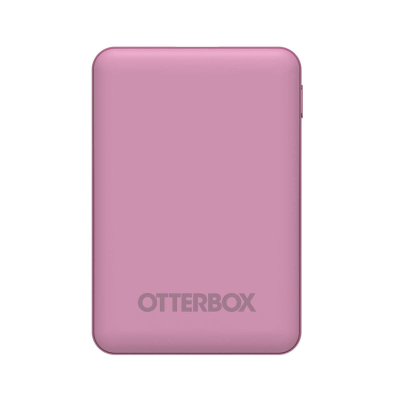 OtterBox 5.000 mAh Powerbank mit Universal USB-Kabel (Pink)