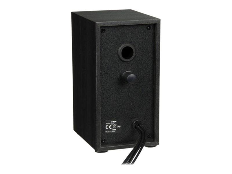 iBOX SP1 - speakers - for PC - Schwarz