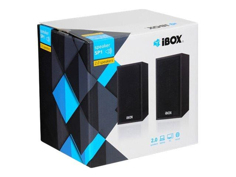 iBOX SP1 - speakers - for PC - Schwarz