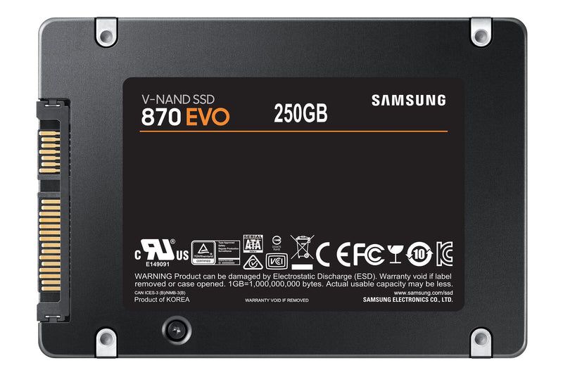 Samsung 870 EVO 250 GB SSD