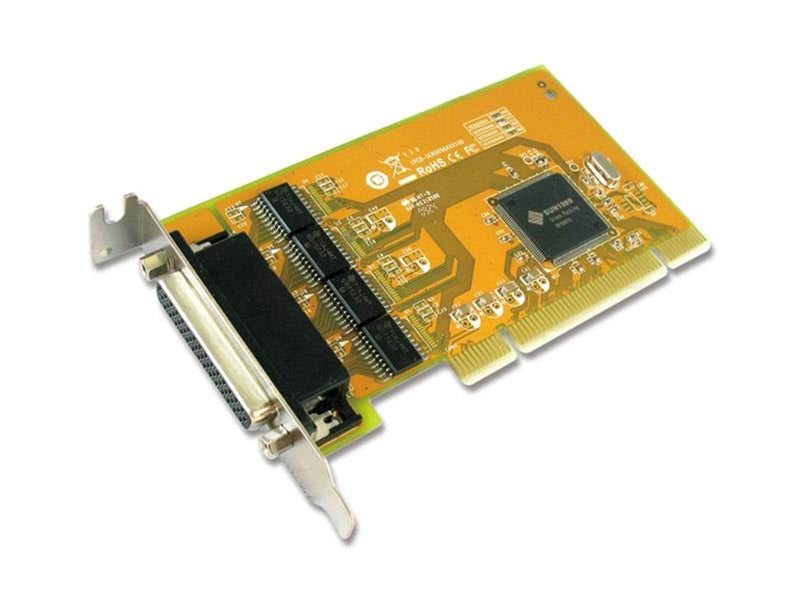Sunix SER5056AL 4-port RS-232 Universal PCI Low Profile Serial Board