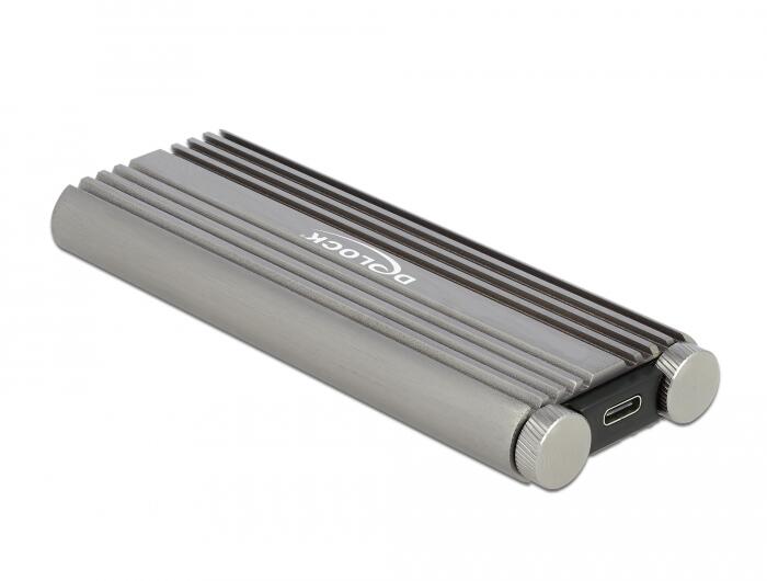 DeLOCK Externes Gehäuse für M.2 NVMe PCIe SSD mit SuperSpeed USB