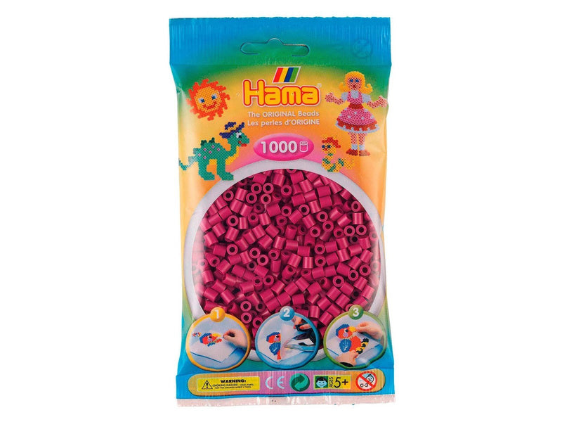Hama Beads - Plum 1000 pcs