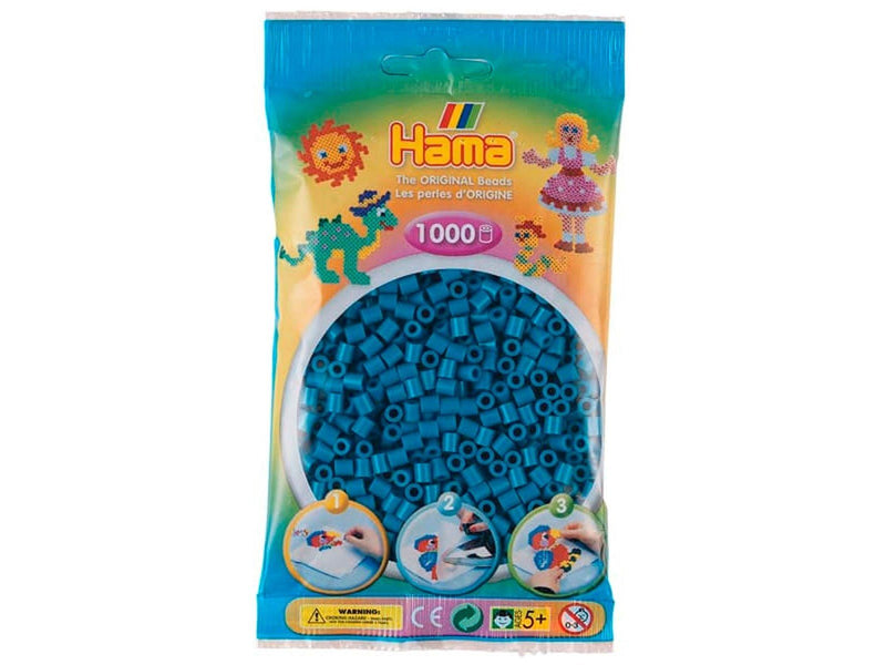 Hama Beads - Blue 1000 pcs