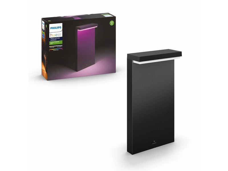 Philips Hue Outdoor Nyro Pedestal - Black