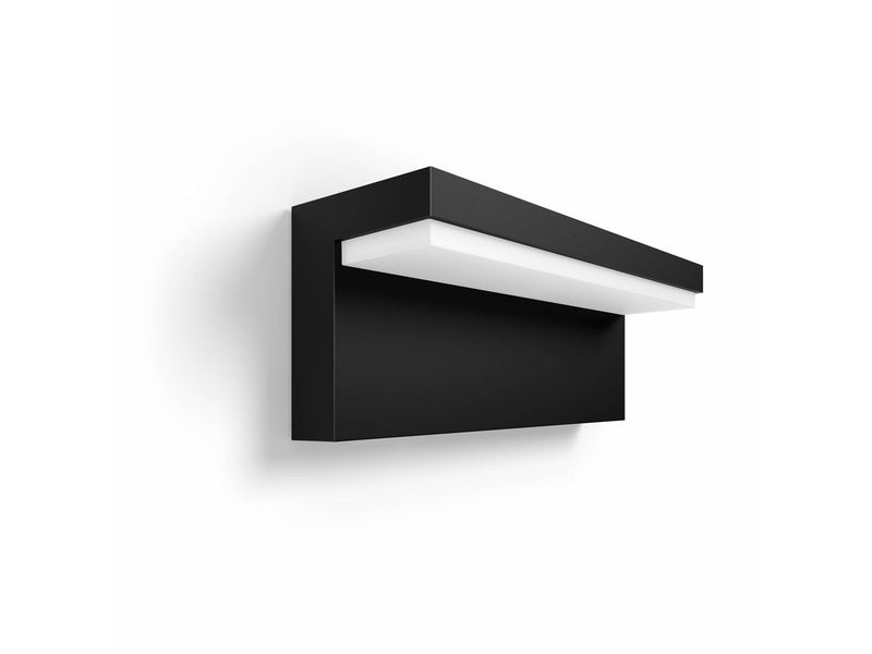 Philips Hue Outdoor Nyro Wall Lantern - Black