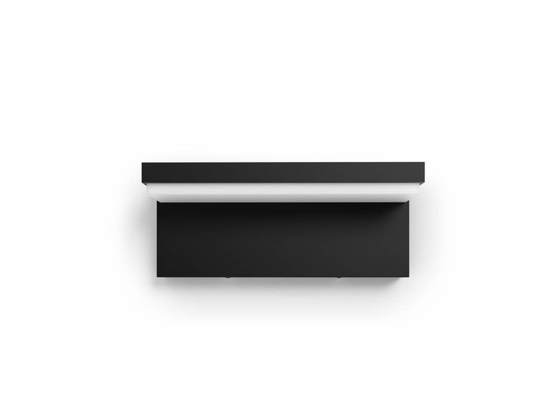Philips Hue Outdoor Nyro Wall Lantern - Black
