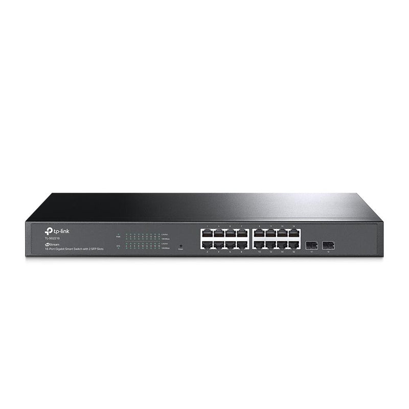 TP-Link JetStream TL-SG2218 16-Port Gigabit Smart Switch mit 2 SFP-Slots