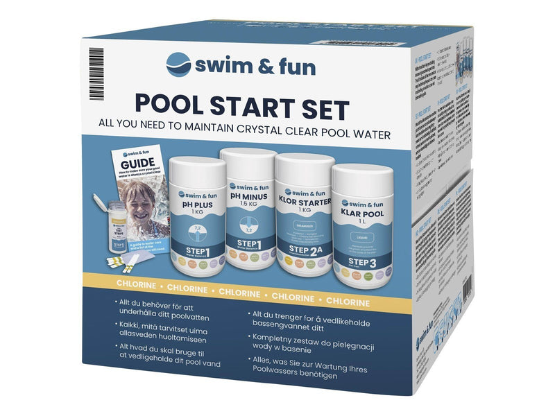 Swim & Fun Chlor-Starterset für Schwimmbäder