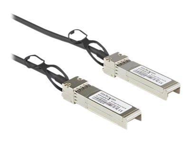 StarTech.com Dell EMC DAC-SFP-10G-3M Compatible SFP+ DAC Twinax Cable 3 m - 10GBase direct attach cable - 3 m - Schwarz - 3 mete