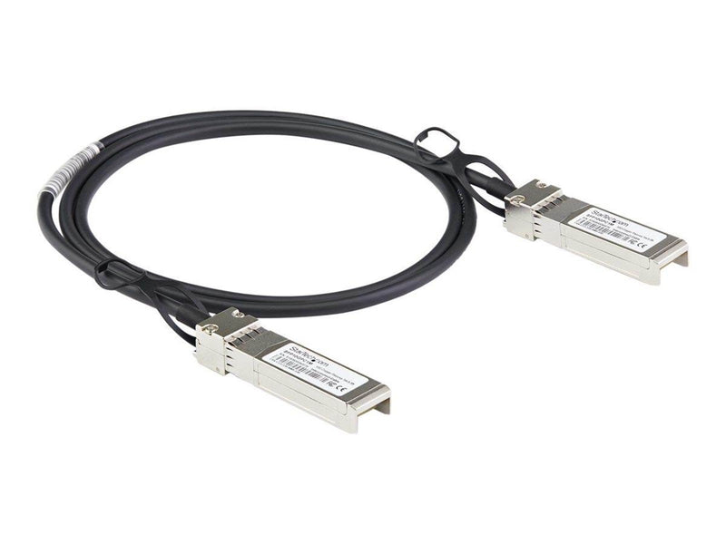 StarTech.com Dell EMC DAC-SFP-10G-3M Compatible SFP+ DAC Twinax Cable 3 m - 10GBase direct attach cable - 3 m - Schwarz - 3 mete