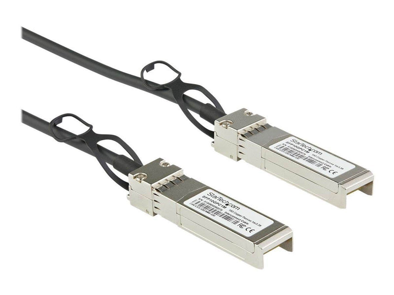 StarTech.com Dell EMC DAC-SFP-10G-3M Compatible SFP+ DAC Twinax Cable 3 m - 10GBase direct attach cable - 3 m - Schwarz - 3 mete